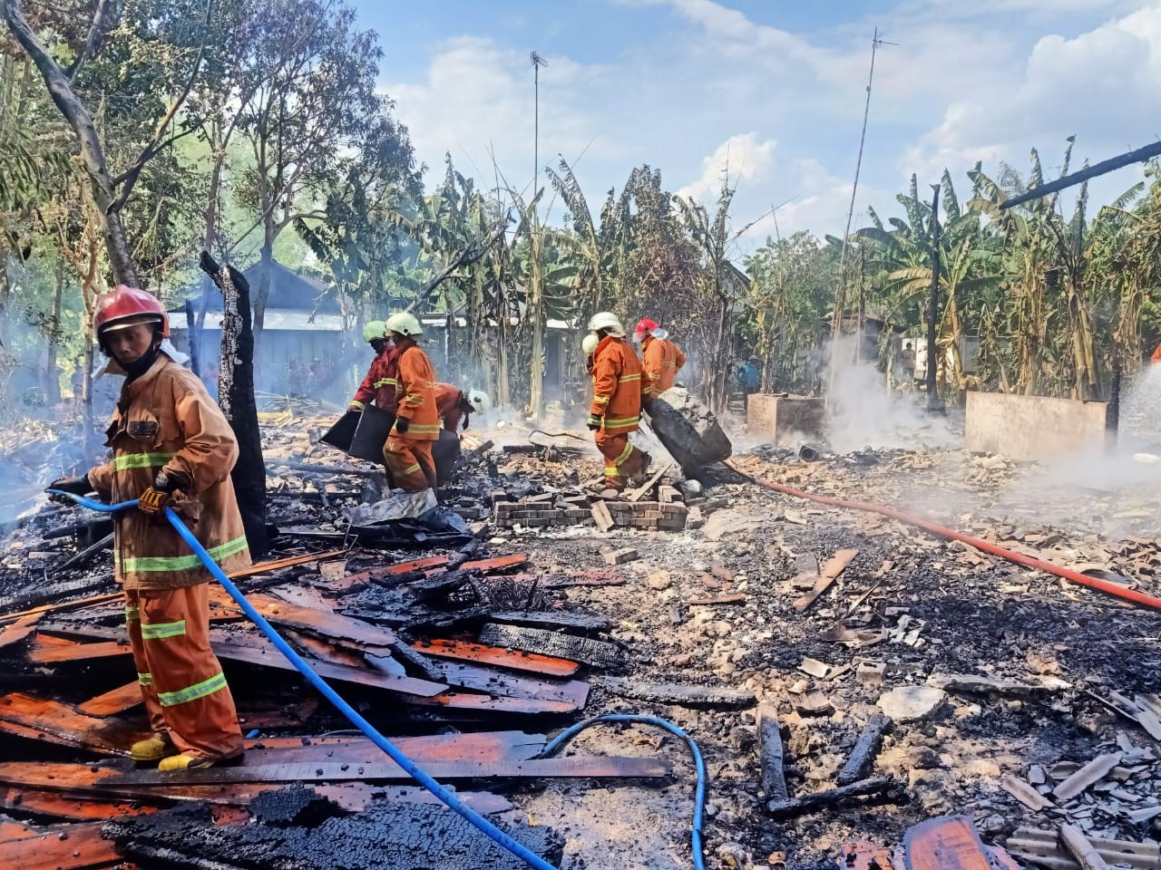 AKIBAT KOMPOR LPG KERUGIAN CAPAI RP.143 JUTA