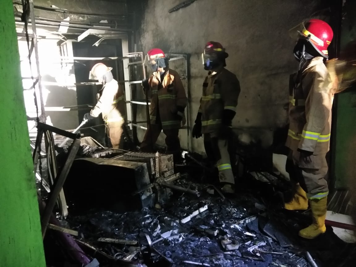 PASAR SUGIHWARAS TERBAKAR