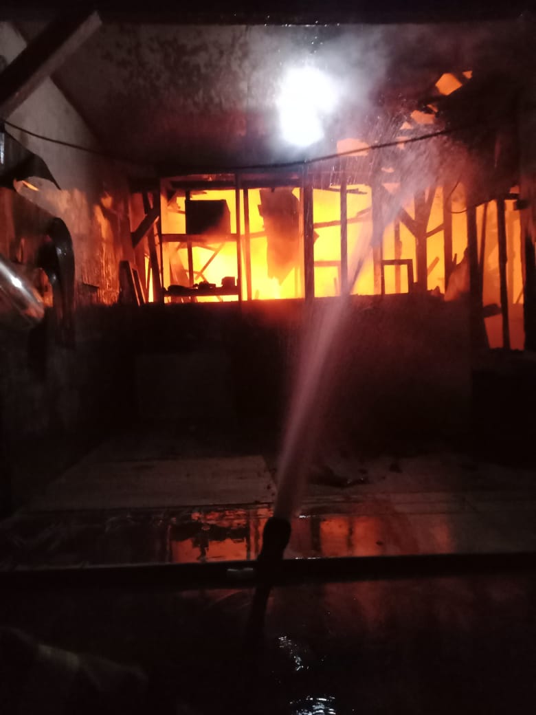 3 Rumah Terbakar di  Gg.TPK  Sukorejo Bojonegoro