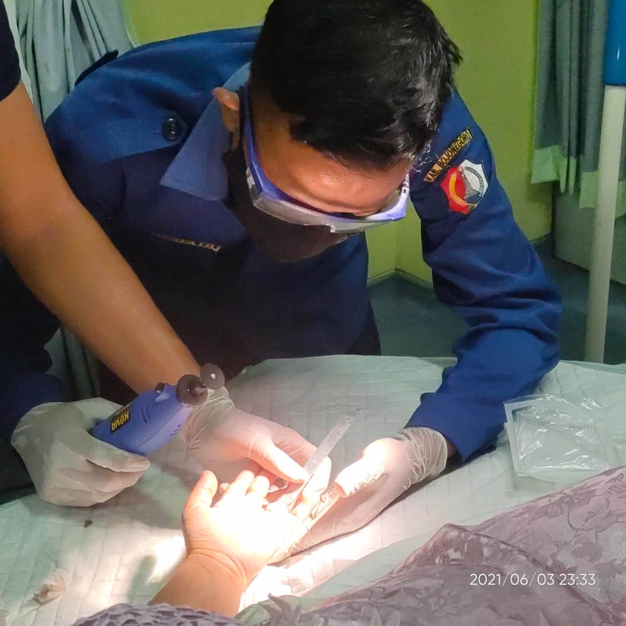 Evakuasi Cincin Pasien RSUD