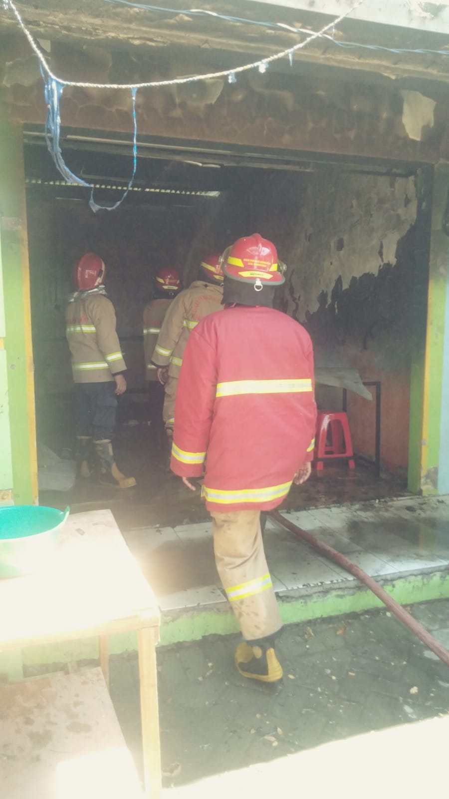 Kebakaran Warung Makan di Desa Pacul Rt.17 Rw.01 Bojonegoro