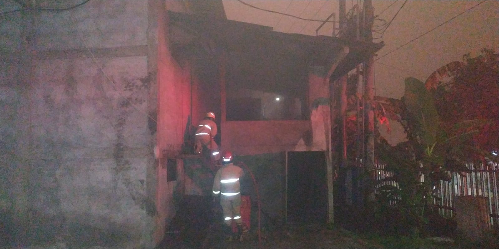Kebakaran Blower Pengering Jagung.