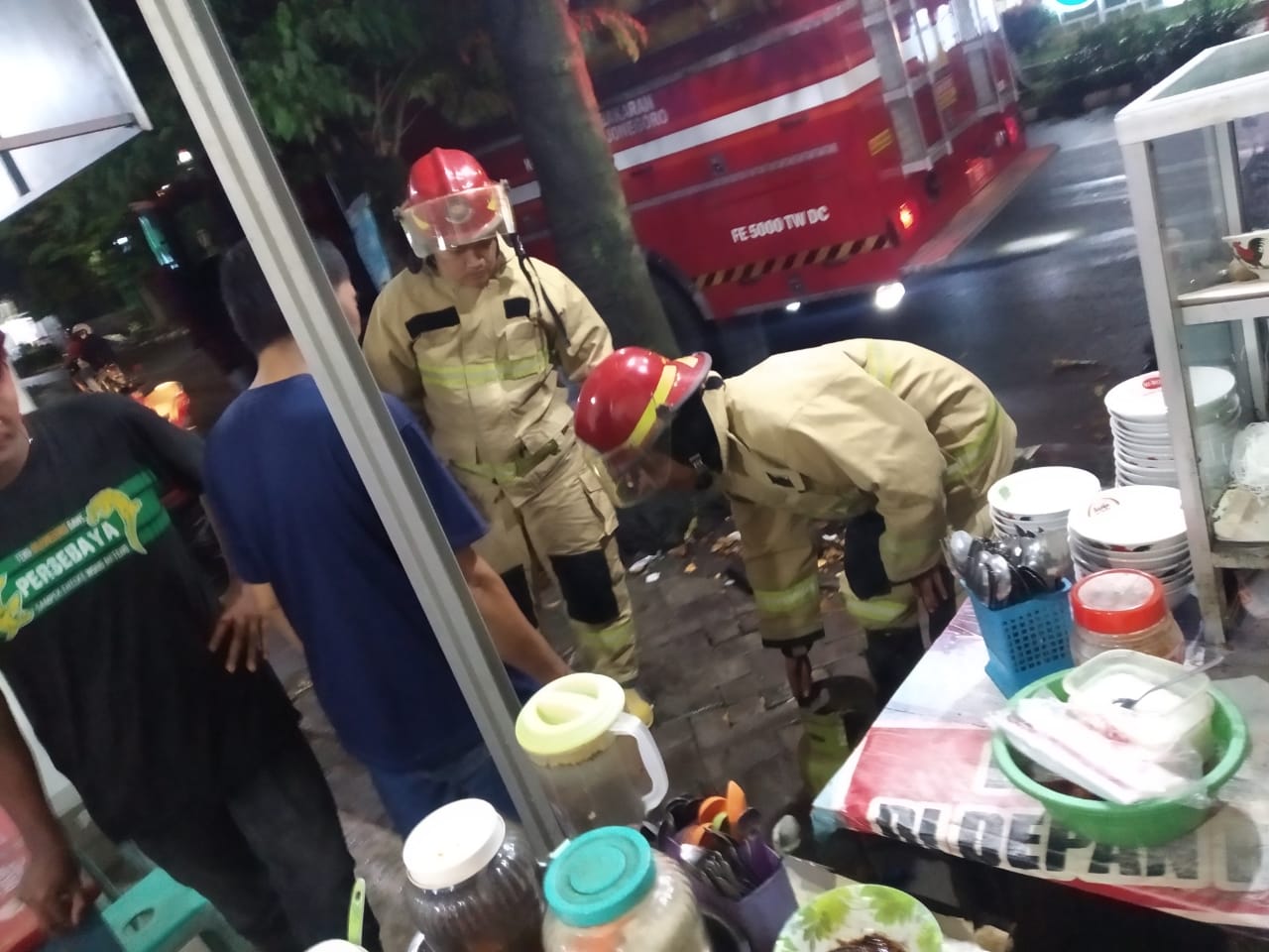 Kebakaran Tabung LPG.