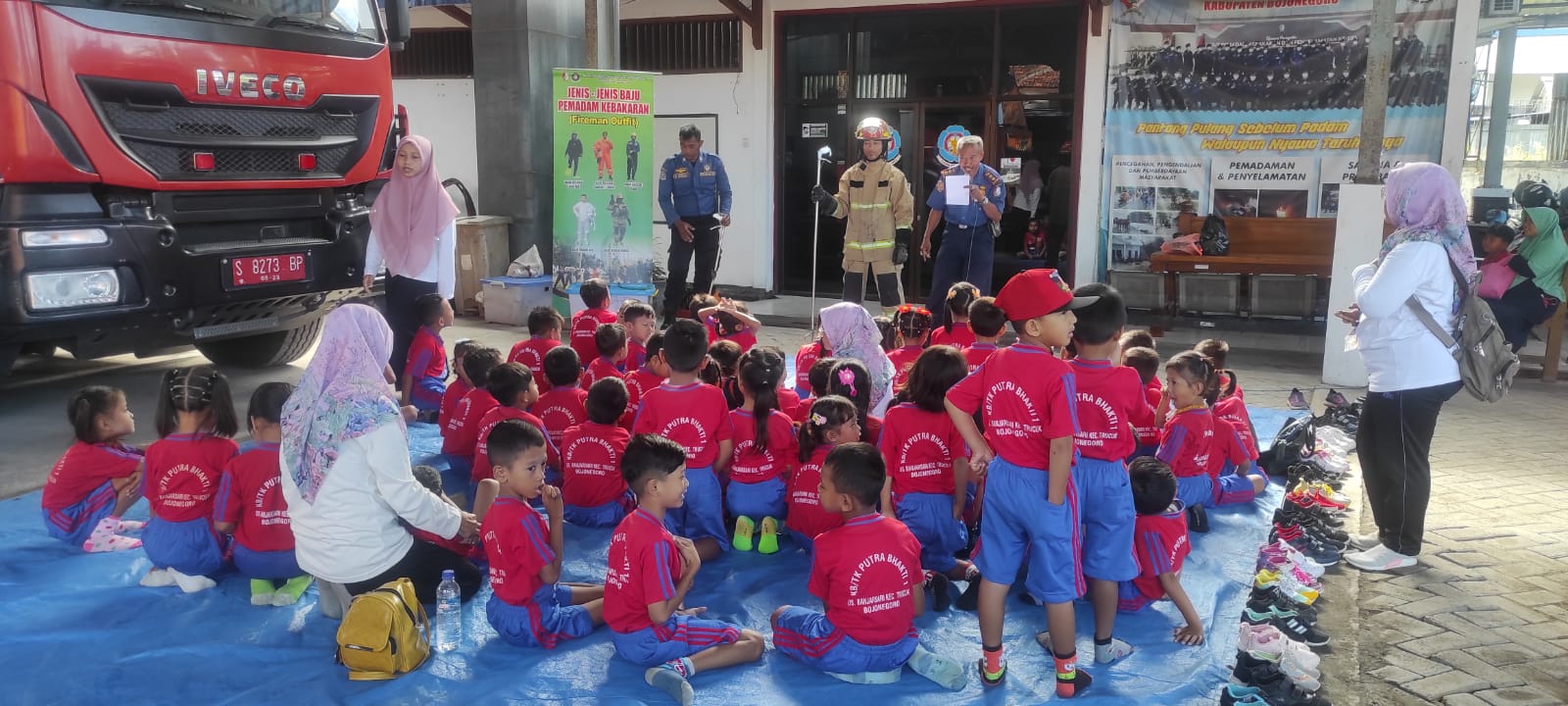 Kunjungan Edukasi  KB /TK PUTRA BHAKTI 1 Desa Banjarsari Kec. Trucuk