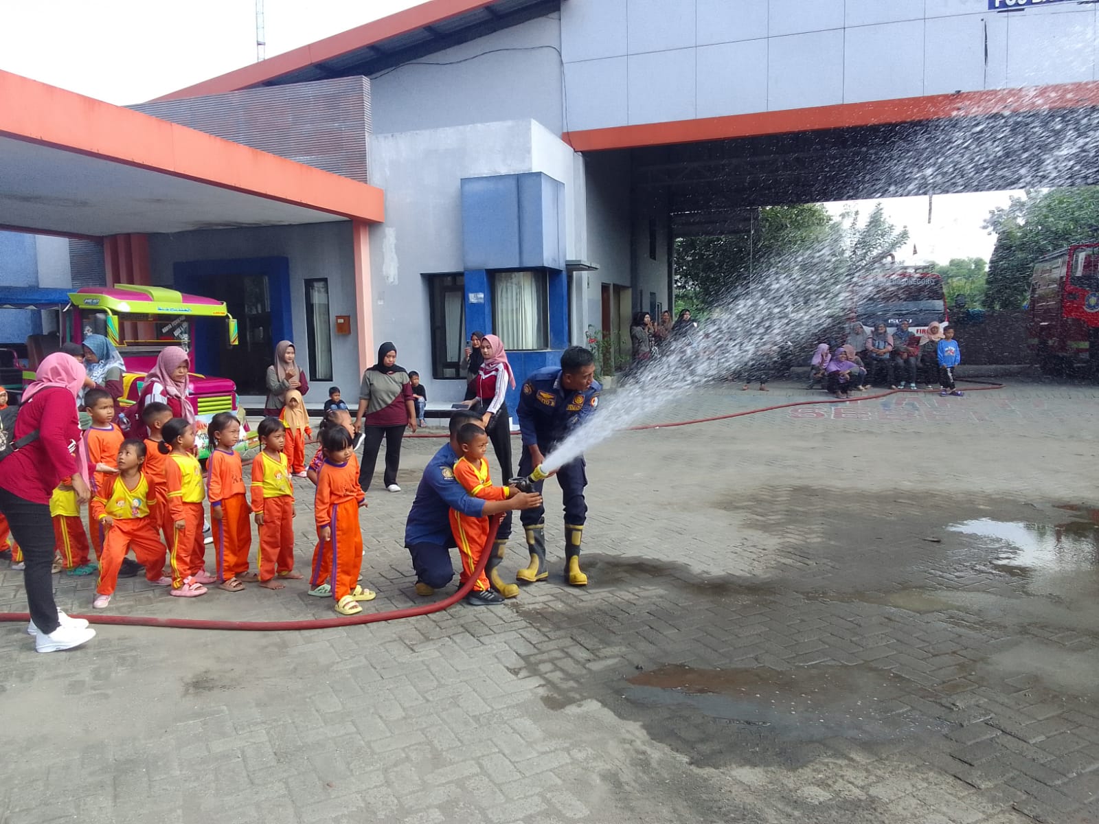 Kunjungan TK PGRI II Tinumpuk, Kecamatan Purwosari.